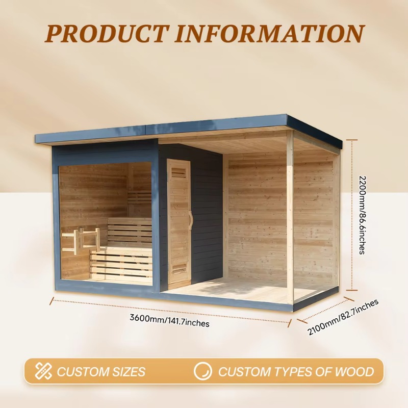 Kabin Sauna Kayu yang Cocok de - Spa Wellness Resorts ulasan dan harga