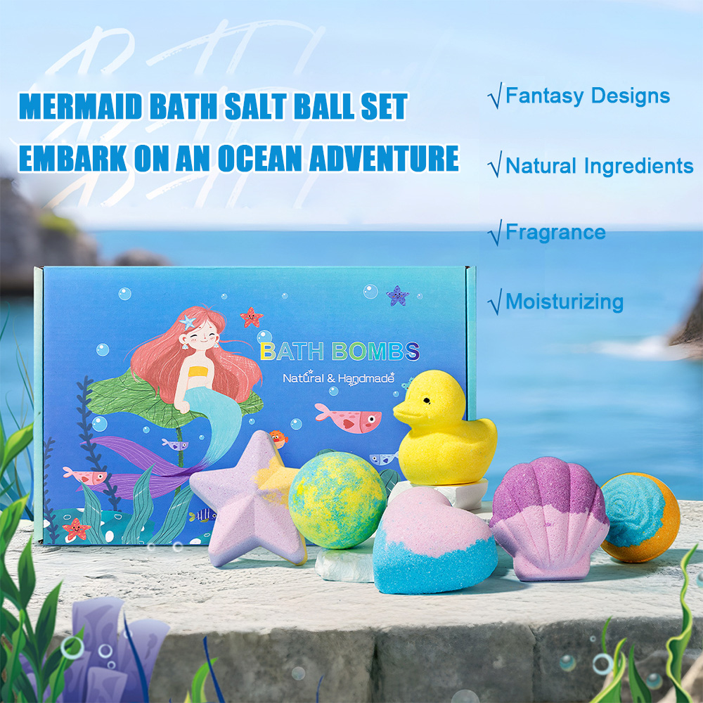 6Pcs Set Hadiah Bom Mandi untu - Relax - Spa & Wellness ulasan dan harga